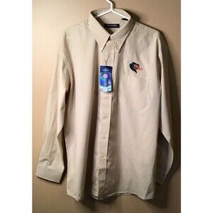 Drexel dragons men's long sleeve button down Shirt, size XL